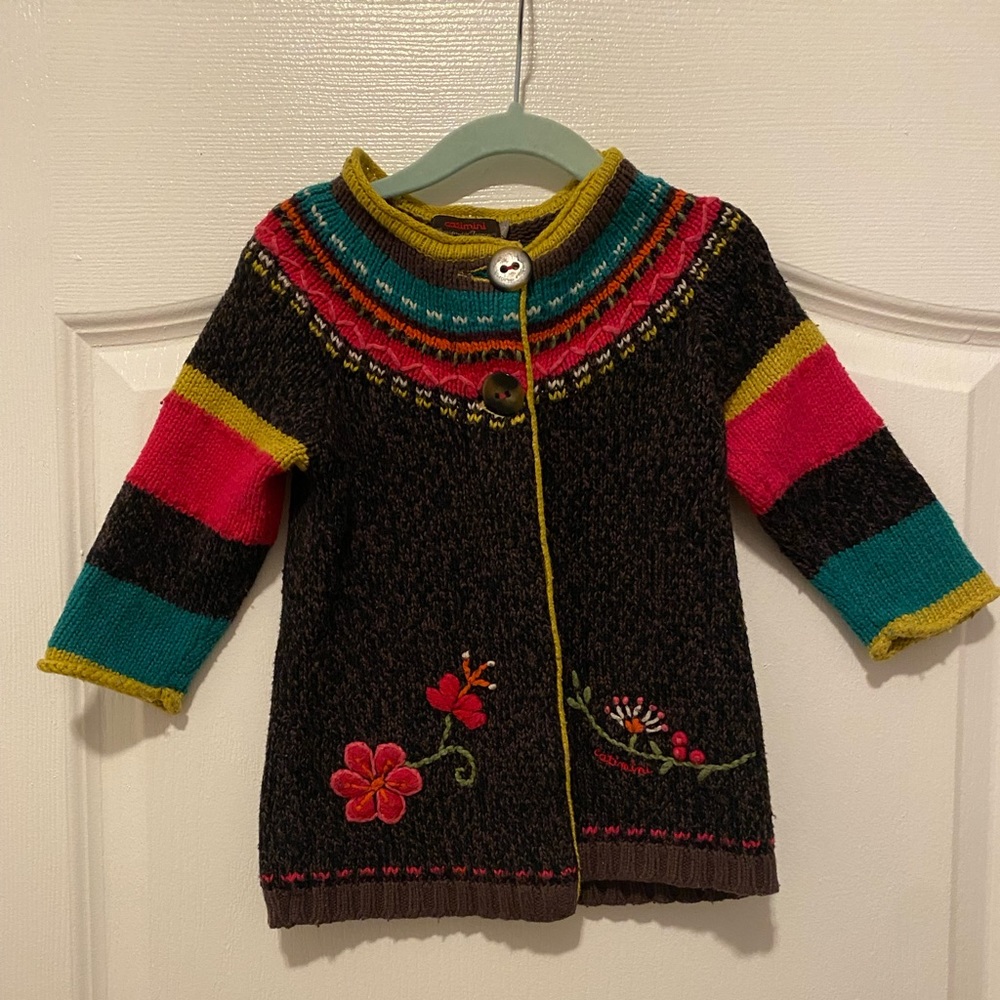 Catimini Paris Size 2 Cardigan Sweater